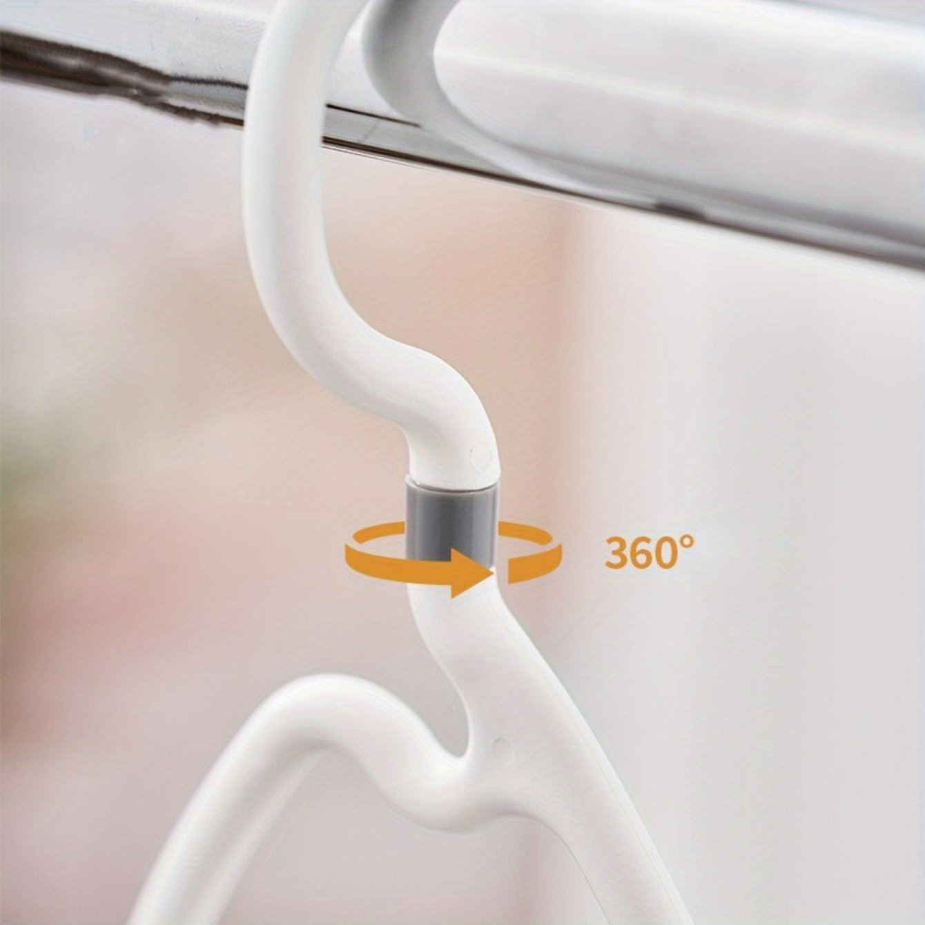 Goodbye Clutter: Smart Closet Organizer for Belts & Ties (10 Pieces) - Image 3