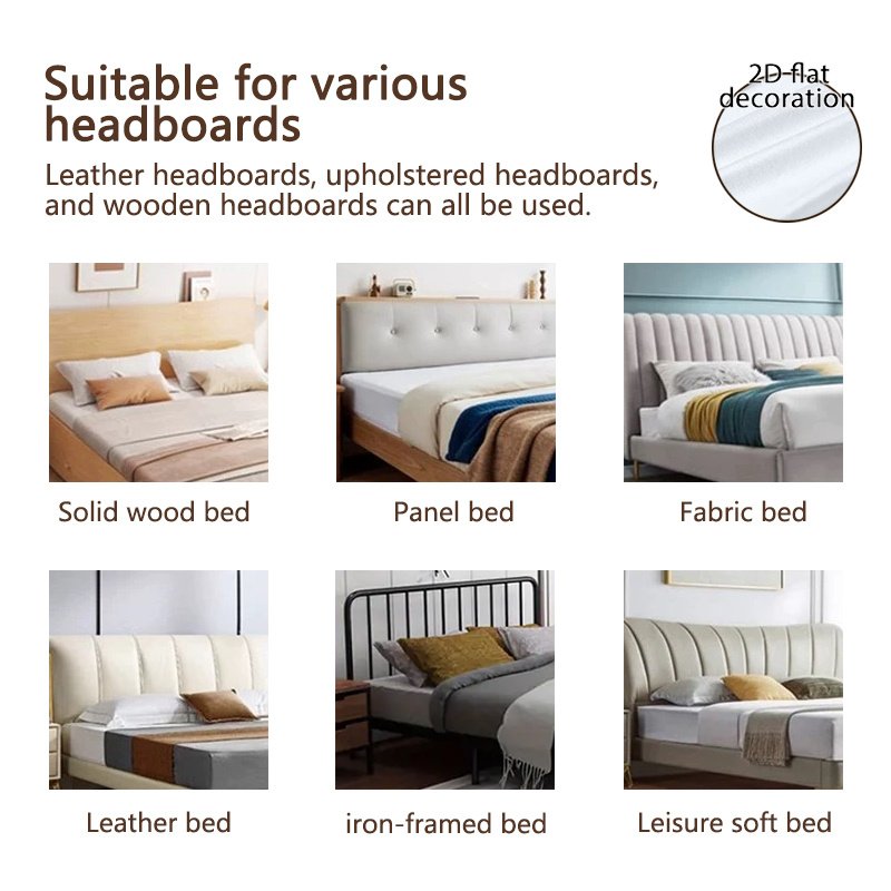 غيّر أجواء غرفتك بلمسة فنية: غطاء لوح الرأس الهندسي الأنيق - الصورة 11