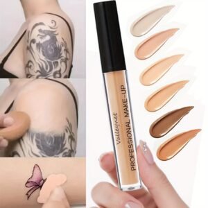 اكتشفي سر الجمال الخفي: كونسيلر الوجه والجسم بـ6 ألوان وثبات أسطوري!