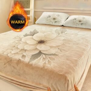 راحة مخملية وأناقة زهرية: ملاءة السرير المثالية لكل موسم!