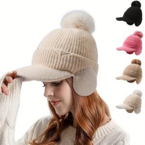 دفء لا مثيل له وأناقة شتوية: قبعة البوم بوم المحبوكة!