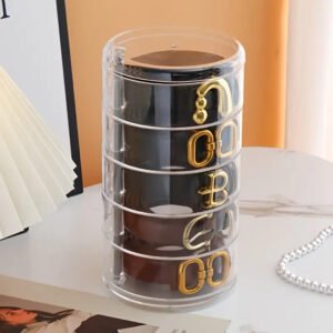 אלגנטיות וסדר בסיבוב: ארגונית חכמה לחגורות ואביזרים