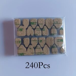 הבריקי ללא גבולות: 240 מדבקות ציפורניים קריסטליות דביקות!