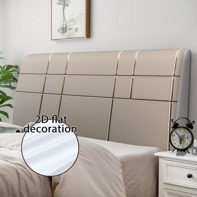 غيّر أجواء غرفتك بلمسة فنية: غطاء لوح الرأس الهندسي الأنيق - الصورة 2