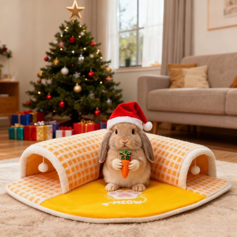 מפלט של חום ונוחות: מנהרת ה-U האידיאלית לחיית המחמד שלך! – תמונה 11