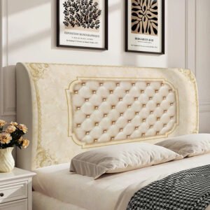 تجديد فاخر لغرفة نومك: غطاء لوح السرير بتصميم أوروبي ساحر!