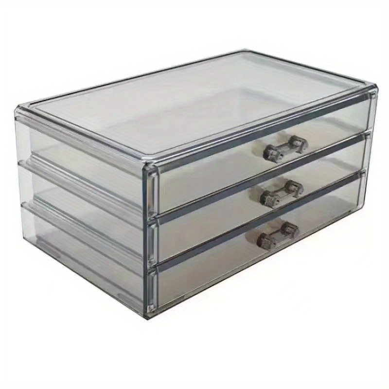Three-Tier Transparent Beauty Organizer: The Splendor of Organization with Unrivaled Capacity! - Image 4