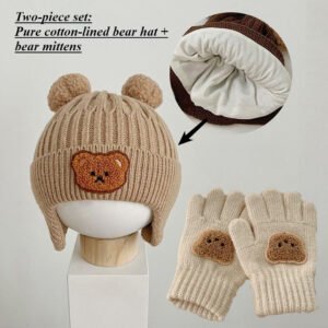 إطلالة الدب الدافئة: شتاء طفلك أجمل!