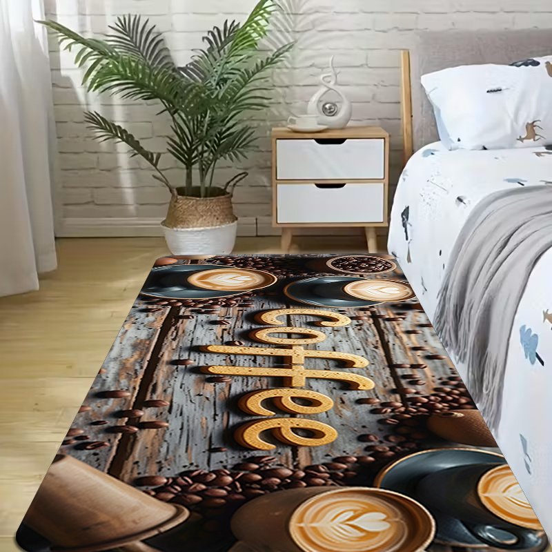 سجادة لمسة القهوة: دفء وأناقة لكل ركن! - الصورة 8