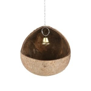 קן קוקוס טבעי מתנדנד: גן העדן הקטן של הציפור שלך!