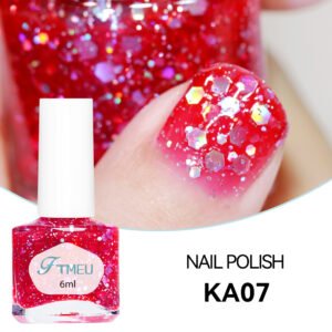Blazing Laser Sparkle: Unforgettable Nails!