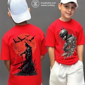 تألق بقوة الأبطال: تي شيرت باتمان الأنيق والمريح!