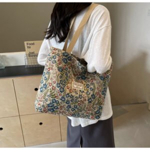 תיק כתף גדול: אלגנטיות וינטג', קיבולת ללא תחרות!