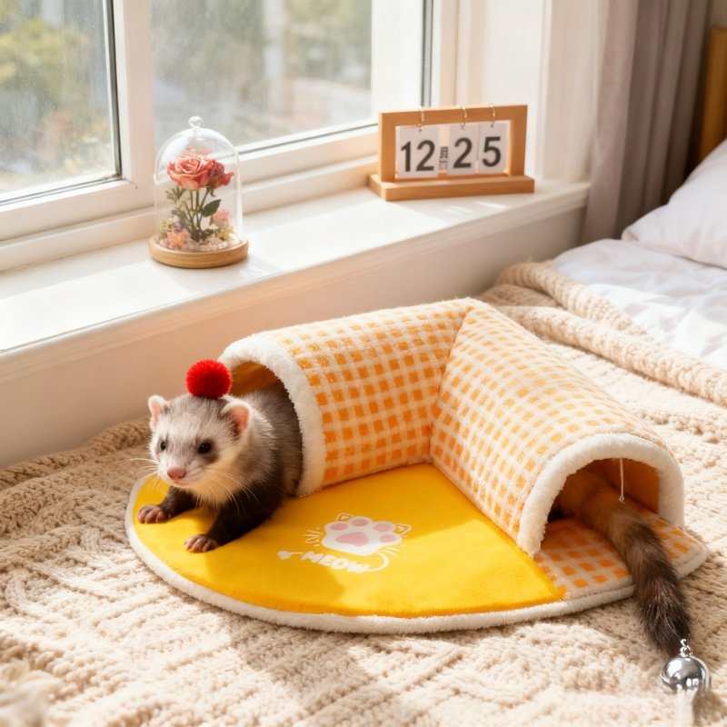 מפלט של חום ונוחות: מנהרת ה-U האידיאלית לחיית המחמד שלך! – תמונה 12