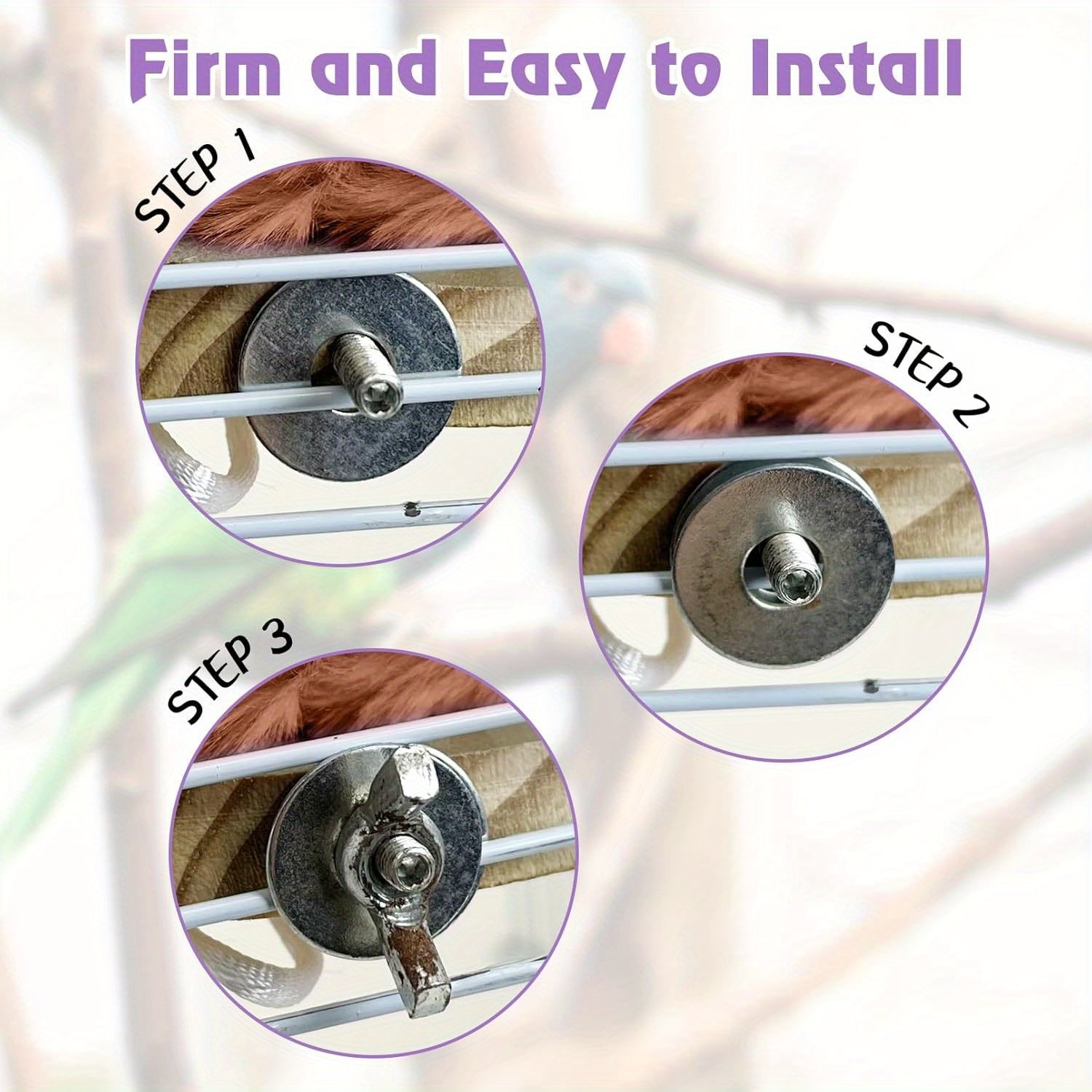 מפלט הציפור היוקרתי: קן תלוי של חום ונוחות – תמונה 5