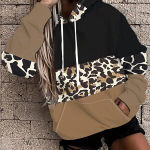 هودي الفهد الجذاب: أناقة عصرية وراحة لا تُضاهى!