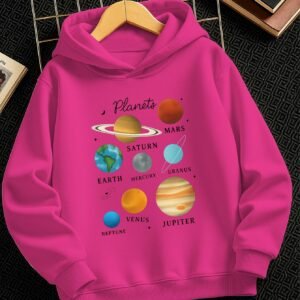 Be a Star in Your World: Warm Boys' Space Hoodie!