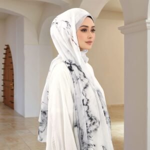 אלגנטיות השיש: החיג'אב הנוח שלך לכל רגע