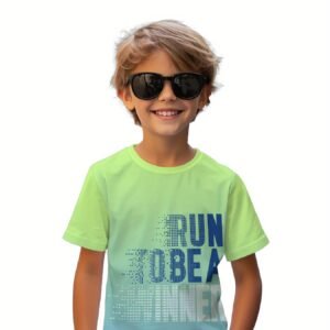 Champions' T-Shirt: Digital Style & Limitless Inspiration for Your Kids' Summer!
