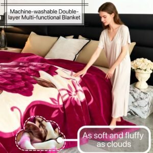 שמיכת חלומות פרחונית: חמימות קטיפתית לכל עונות השנה שלך