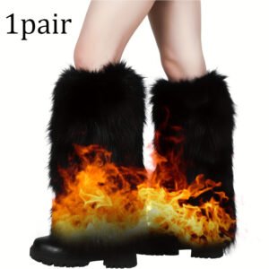 دفء لا يقاوم، أناقة لا مثيل لها: مُدفئات الساق الشتوية الفاخرة