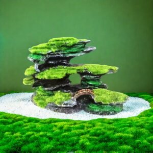 הנווה מדבר הפרטי של הדגים שלך: עיצוב טבעי רב-שכבתי שוקק חיים!