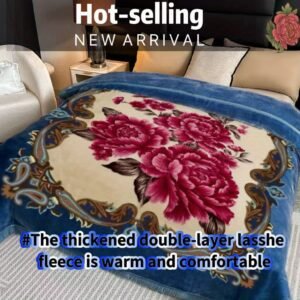 אמצו את היוקרה: שמיכת רכב ונסיעות קטיפתית עם חמימות כפולה!