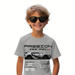 3D Racing T-Shirt: Unleash Style and Comfort!