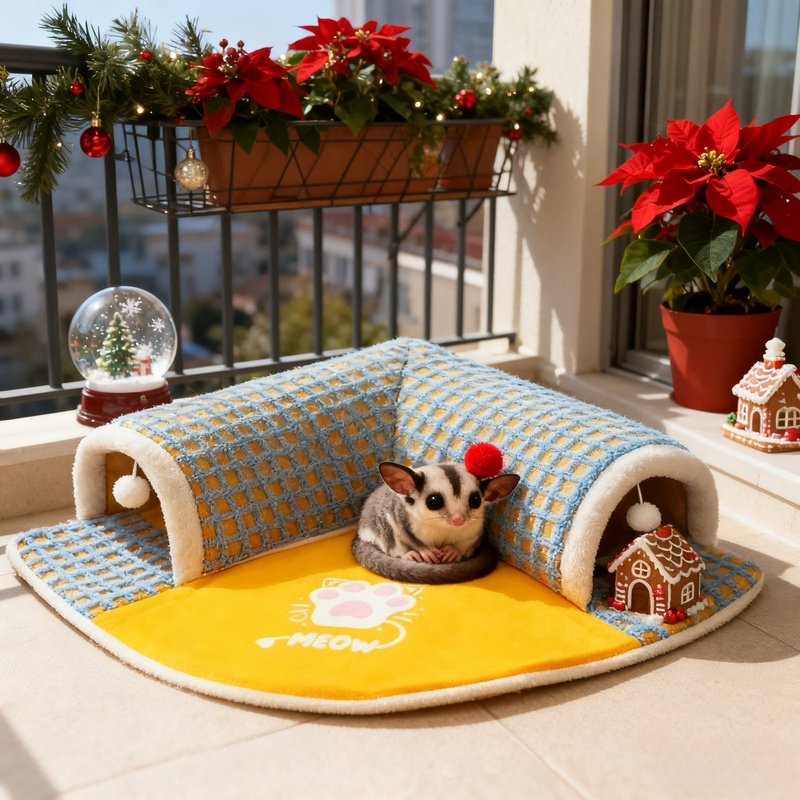 מפלט של חום ונוחות: מנהרת ה-U האידיאלית לחיית המחמד שלך! – תמונה 7