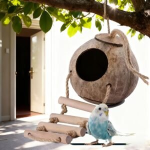 קן קוקוס יוקרתי: מקלט טבעי לציפור המחמד שלך!