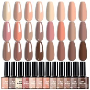 סוד הקסם הסתווי: קולקציית ג'ל לציפורניים יוקרתית בגווני תה חלב