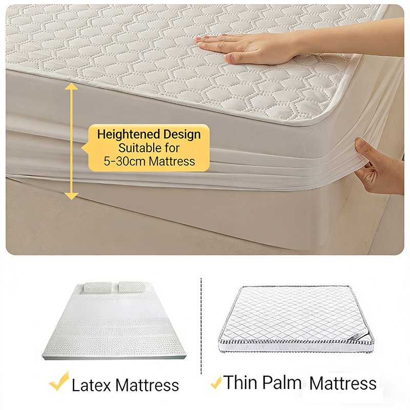 Your Dream Haven: A Fitted, Soft, and Protective Bed Sheet! - Image 2
