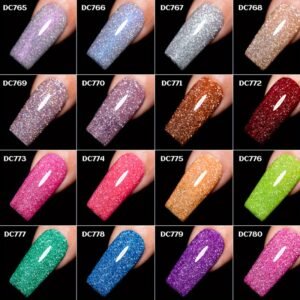 ג'ל ציפורניים רפלקטיבי: ברק דיסקו בידייך!