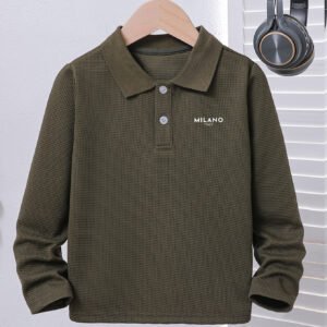 Vibrant Polo Shirt for Your Little Heroes!