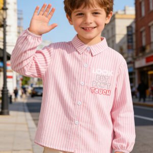 חולצת בנים מפוספסת: אלגנטיות עכשווית, נוחות ללא תחרות וטיפול קל!