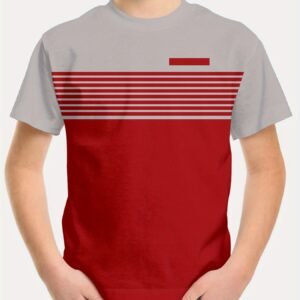 Boys' 3D Striped Summer T-Shirt: Style & Comfort for Every Adventure!