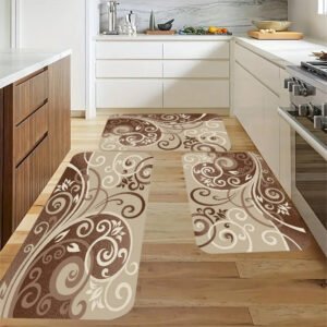 Luxurious Floral Floor Mat: Unrivaled Safety!