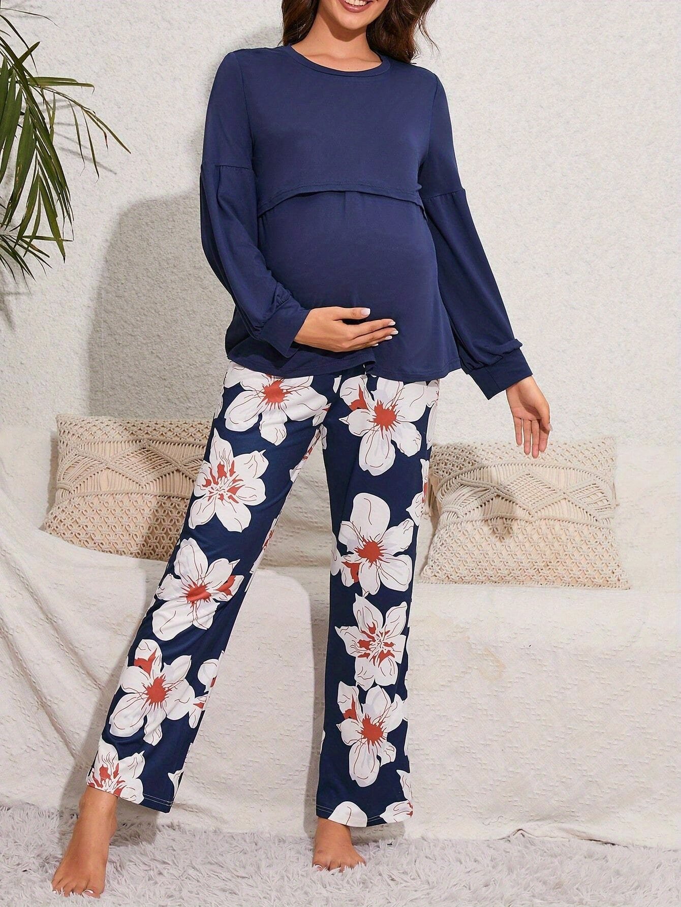 Motherhood Luxury: Two-Piece Set for Unrivaled Comfort and Timeless Style - Image 6