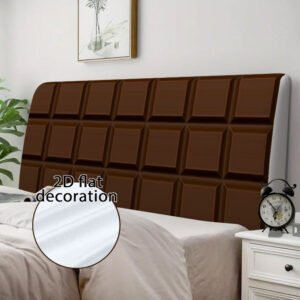 ارفع مستوى أناقة سريرك: حامي اللوح الأمامي بلون الشوكولاتة الفاخر!