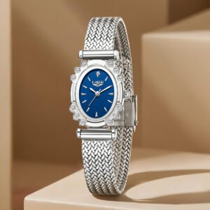 ساعة LIGE البيضاوية: أيقونة الأناقة في معصمك!