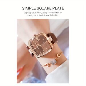 ساعة الأناقة العصرية بمزيج كلاسيكي فاخر