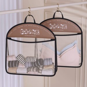 نهاية الفوضى: منظم الملابس الداخلية المعلق الذكي والأنيق!