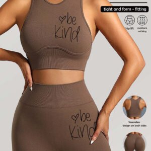 Your Style Starts Here: High-Waisted Tummy Control Yoga Set for Modern Women