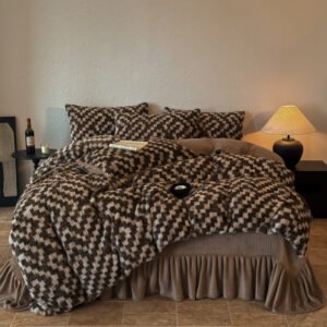 دفء مخمل الأرنب: طقم ميلارد الفاخر لليالي الحالمة!