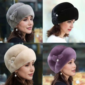 تألقي هذا الشتاء: قبعة الدلو المخملية الأنيقة لدفء لا يُضاهى