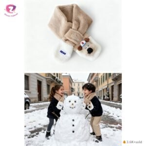 وشاح الجرو الساحر: دفء، مرح، وأناقة لكل مغامرة!