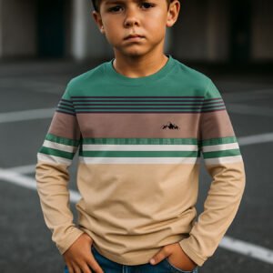Boys' Long-Sleeved Shirt: Adventure-Ready Style & Everyday Comfort!