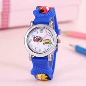 Adventure Companion: Kids' Watch with Cartoon & Superhero Designs!