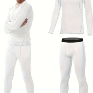 انطلقوا بدفء وراحة: طقم الضغط الرياضي الحراري للأطفال.