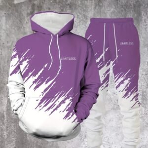 סט קפוצ'ון ומכנסיים לגברים: אלגנטיות שחור-לבן עכשווית